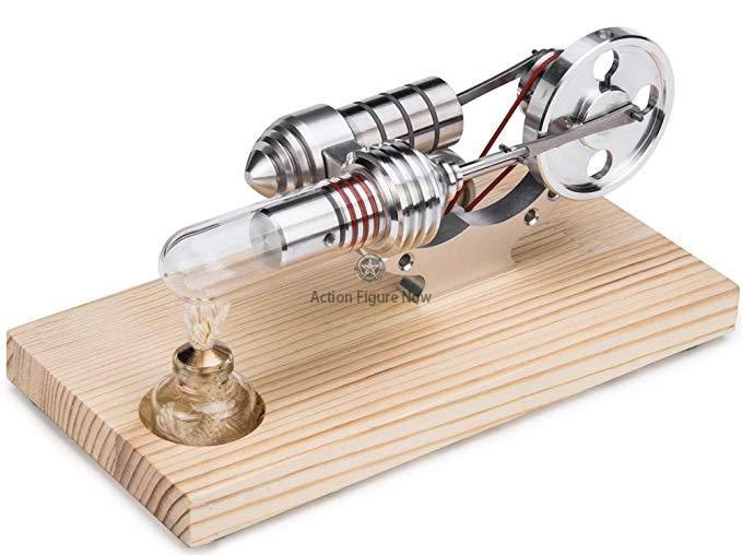 Stirling Engine Kit with Generator and Colorful LED Lights Stirling Engine Kit with Generator and Colorful LED Lights