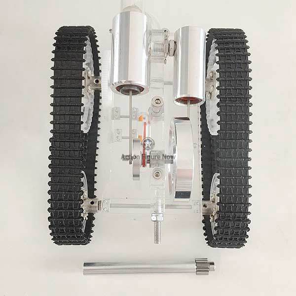 Stirling Engine Tank Model - External Combustion Engine Motor