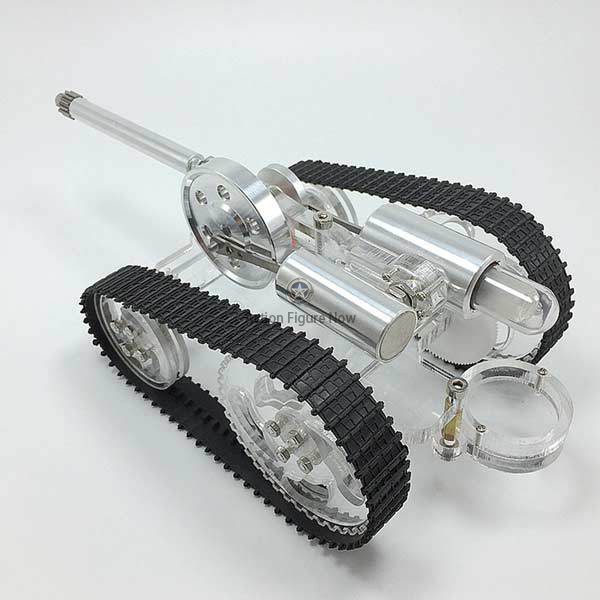 Stirling Engine Battle Tank Model - External Combustion Engine Display
