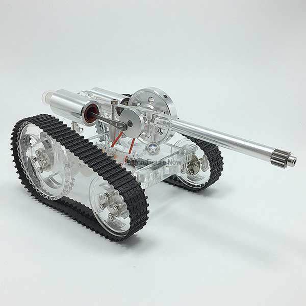 Stirling Engine Battle Tank Model - External Combustion Engine Display Stirling Engine Battle Tank Model - External Combustion Engine Display