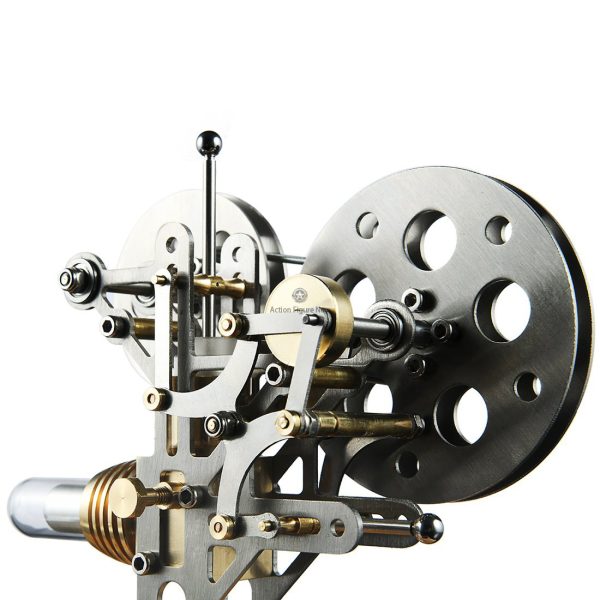 Stirling Engine Kit - Nostalgic Film Projector Design External Combustion Engine