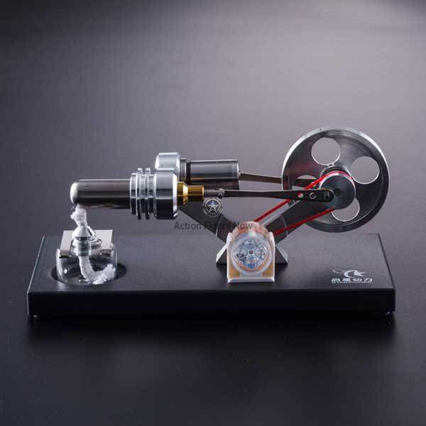 Stirling Engine Generator Kit - Unassembled DIY Model with 4 LED Lights Stirling Engine Generator Kit - Unassembled DIY Model with 4 LED Lights