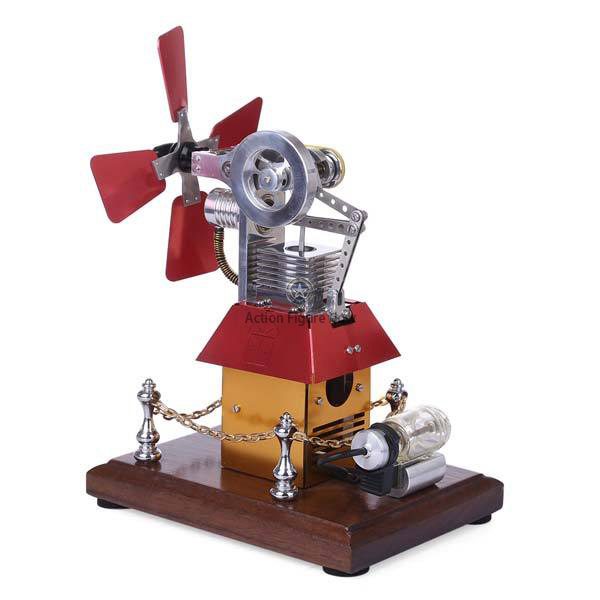 Stirling Engine Model with Windmill Fan Stirling Engine Model with Windmill Fan