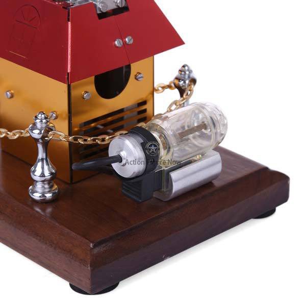 Stirling Engine Model with Windmill Fan Stirling Engine Model with Windmill Fan