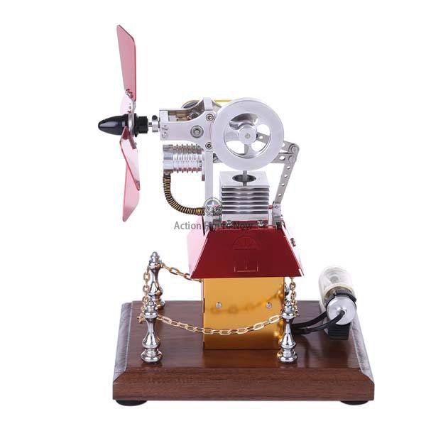 Stirling Engine Model with Windmill Fan Stirling Engine Model with Windmill Fan