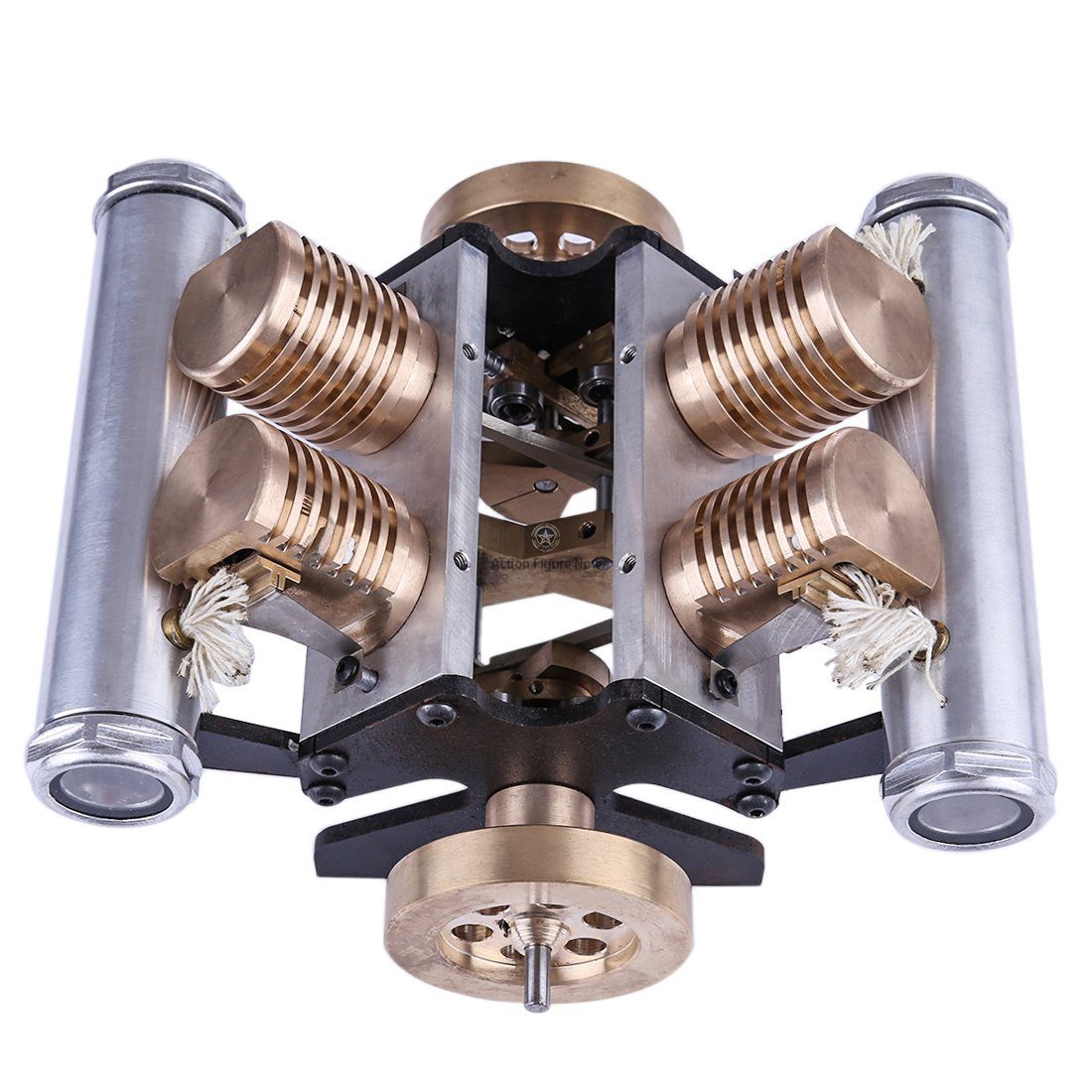 Vacuum V4 Engine Flame Licker Engine Creative Science Physics Collection Gift Vacuum V4 Engine Flame Licker Engine Creative Science Physics Collection Gift