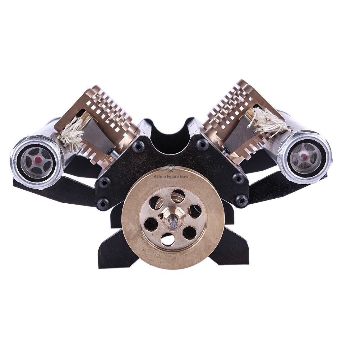 Vacuum V4 Engine Flame Licker Engine Creative Science Physics Collection Gift Vacuum V4 Engine Flame Licker Engine Creative Science Physics Collection Gift