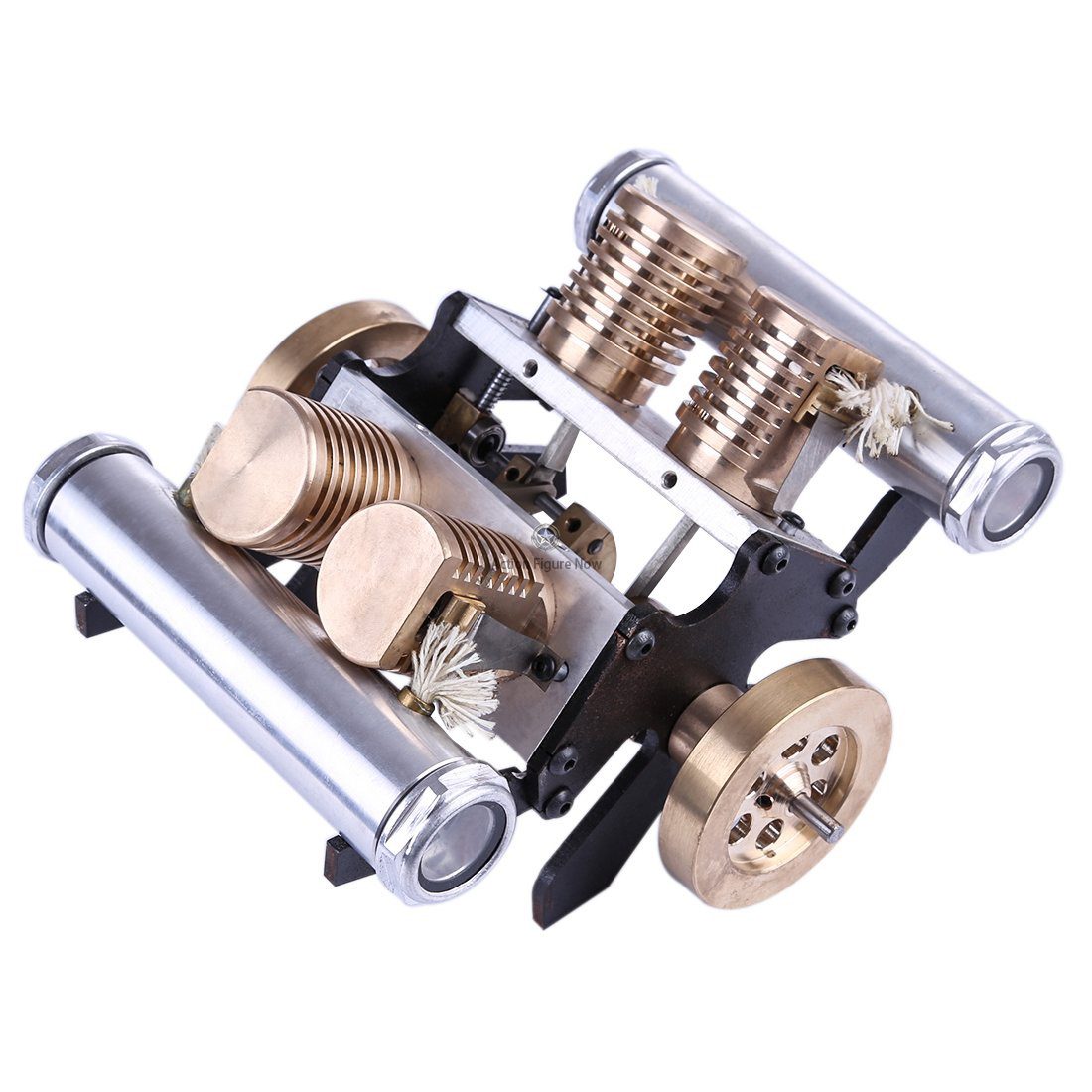 Vacuum V4 Engine Flame Licker Engine Creative Science Physics Collection Gift Vacuum V4 Engine Flame Licker Engine Creative Science Physics Collection Gift