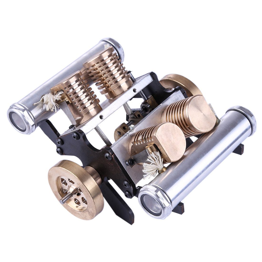 Vacuum V4 Engine Flame Licker Engine Creative Science Physics Collection Gift