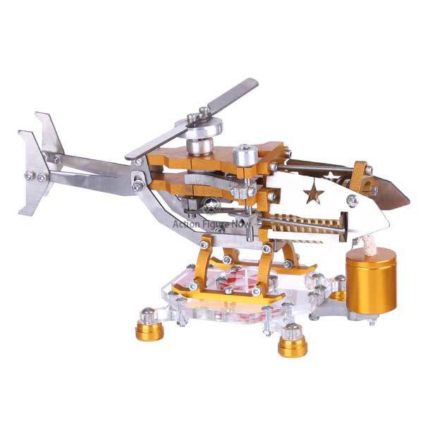 Stirling Engine with Helicopter Vacuum Engine Educational Model Stirling Engine with Helicopter Vacuum Engine Educational Model