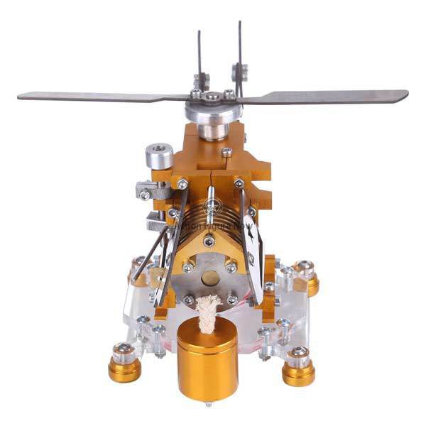 Vacuum Engine Stirling Engine Model with Helicopter Design