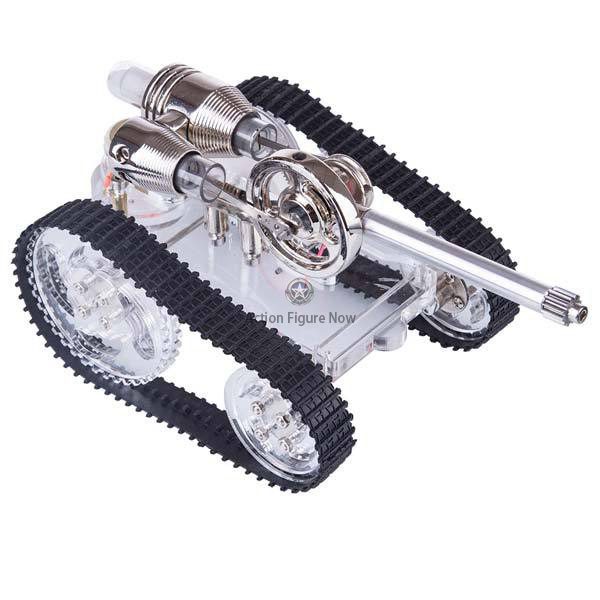 3D PRINTED Tank Stirling Engine Car Motor Engine Toy Model External Combustion Engine STEM Physics Educational Experimental Toy 3D PRINTED Tank Stirling Engine Car Motor Engine Toy Model External Combustion Engine STEM Physics Educational Experimental Toy