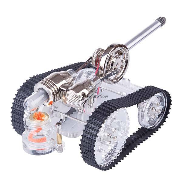 3D PRINTED Tank Stirling Engine Car Motor Engine Toy Model External Combustion Engine STEM Physics Educational Experimental Toy 3D PRINTED Tank Stirling Engine Car Motor Engine Toy Model External Combustion Engine STEM Physics Educational Experimental Toy