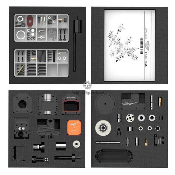 TOYAN FS-S100AC 4-Stroke RC Engine Model Building Kit with Starter Kit TOYAN FS-S100AC 4-Stroke RC Engine Model Building Kit with Starter Kit