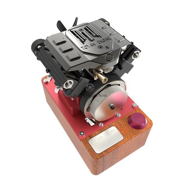 FS-V400 4 Stroke 4 Cylinder Methanol RC Engine Model from Toyan FS-V400 4 Stroke 4 Cylinder Methanol RC Engine Model from Toyan
