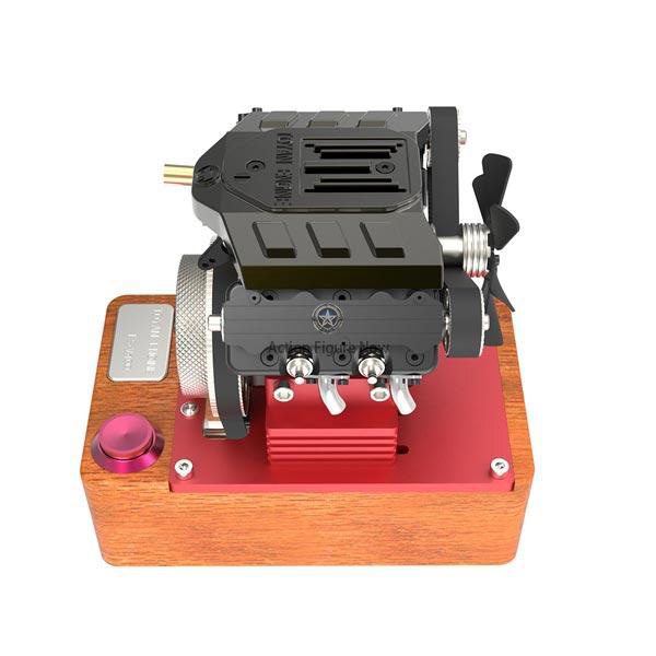FS-V400 4 Stroke 4 Cylinder Methanol RC Engine Model from Toyan