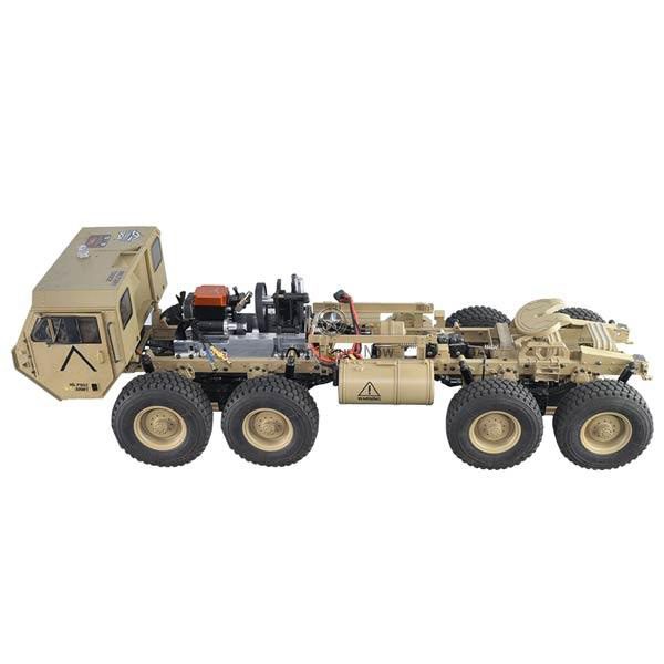 1/12 Toyan Military Truck RWD RC Car: 4-Stroke Methanol Engine Off-Road Vehicle