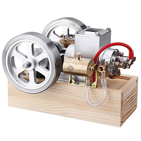 Upgraded M90 Hit & Miss Gas Engine Full Metal I.C. Engine with Base