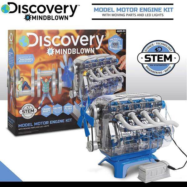 V4 Engine Model Building Kit - Build and Learn with Ed-Q - STEM Educational Toy V4 Engine Model Building Kit - Build and Learn with Ed-Q - STEM Educational Toy