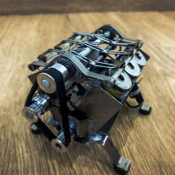 V6 Electromagnetic Motor & Engine - 12V DIY Science Project Generator V6 Electromagnetic Motor & Engine - 12V DIY Science Project Generator