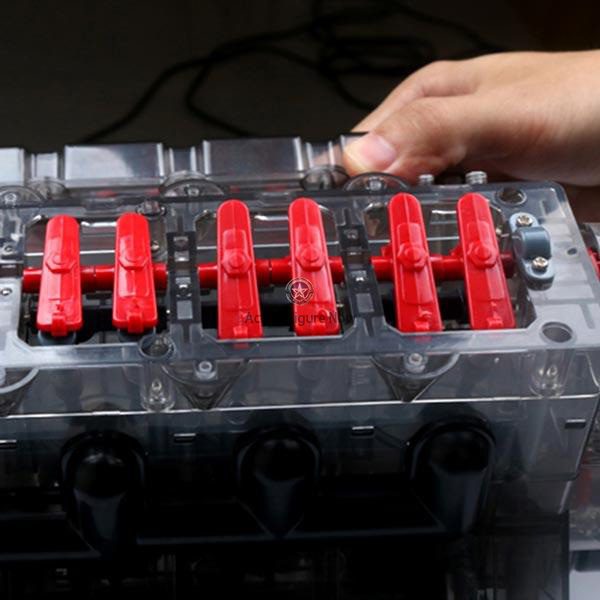 DIY V8 Engine Model Kit - Educational STEM Science Toy