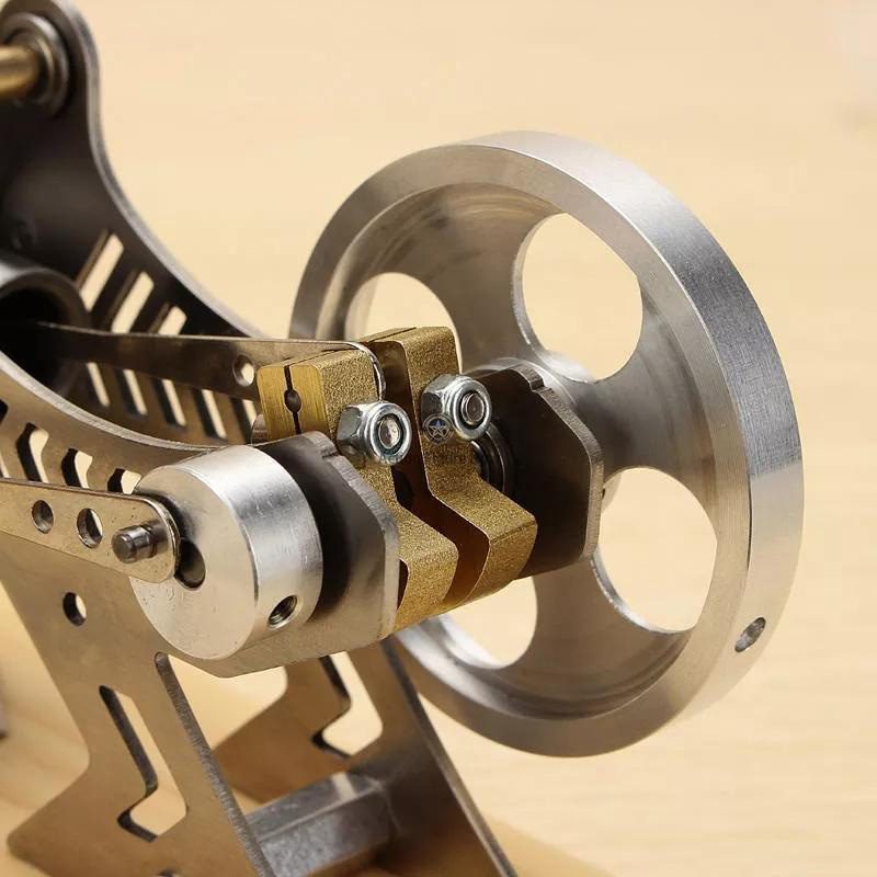 Stirling Engine Model with Flame Licker Engine Motor Base Stirling Engine Model with Flame Licker Engine Motor Base