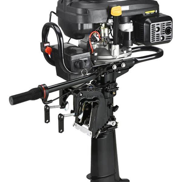 7.5HP 4-Stroke Outboard Boat Motor with 196cc Air-cooled Engine