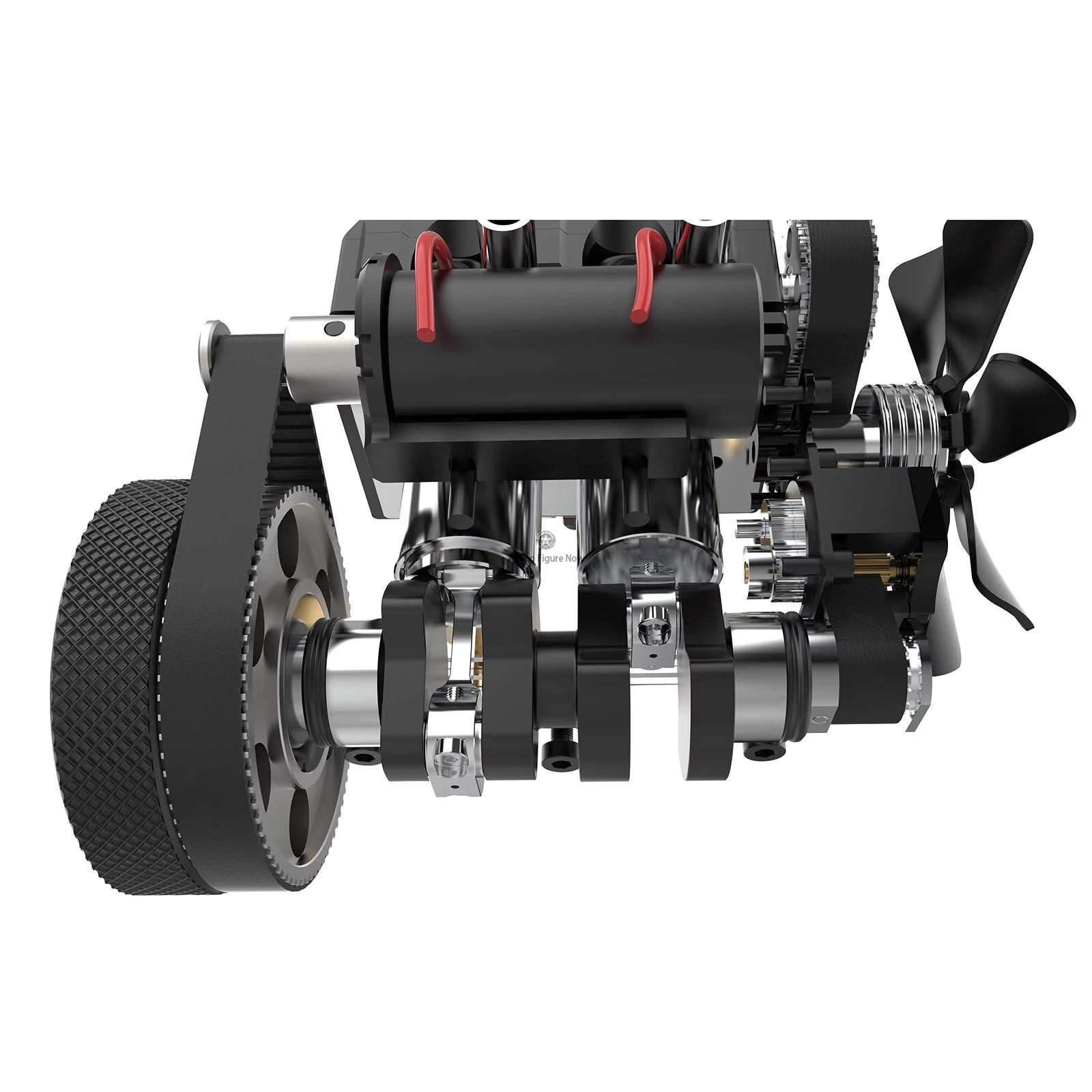 TOYAN FS-L200W Water-cooled 7cc Inline 2-Cylinder 4-Stroke Methanol Engine Model - DIY Assembly Kit TOYAN FS-L200W Water-cooled 7cc Inline 2-Cylinder 4-Stroke Methanol Engine Model - DIY Assembly Kit