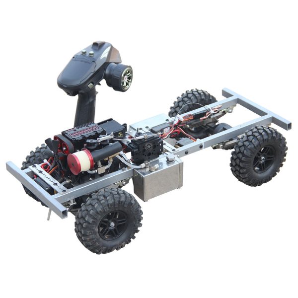 1/10 2.4G 4WD Nitro RC Off-Road Crawler Vehicle with TOYAN FS-L200 Inline Twin Cylinder 4-Stroke Engine - Ready-to-Run (RTR)