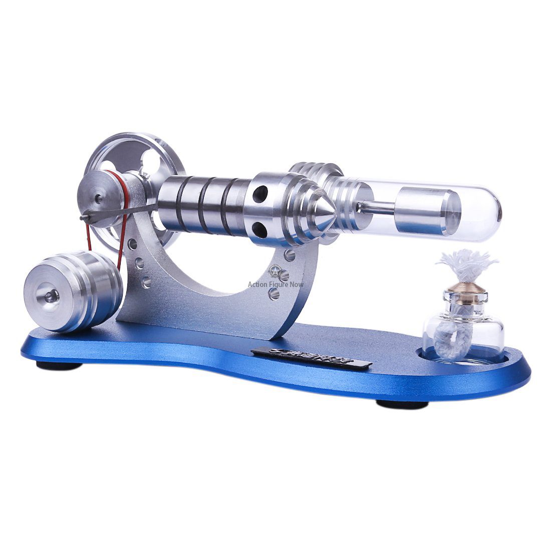 Hot Air Stirling Engine Kit with Generator and Alcohol Burner Hot Air Stirling Engine Kit with Generator and Alcohol Burner