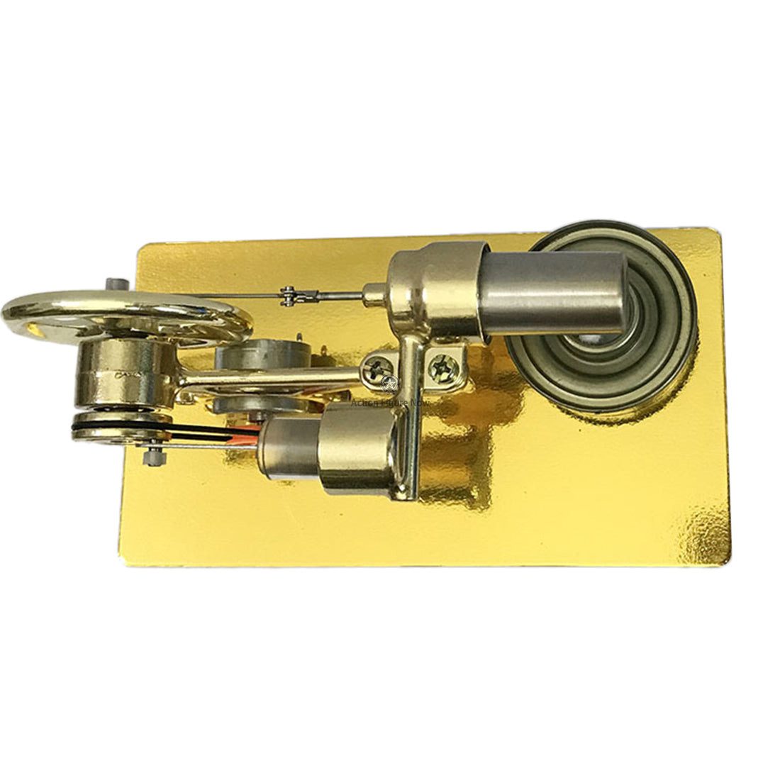 Single-Cylinder Stirling Engine Model Building Kit with LED for Educational Study Single-Cylinder Stirling Engine Model Building Kit with LED for Educational Study