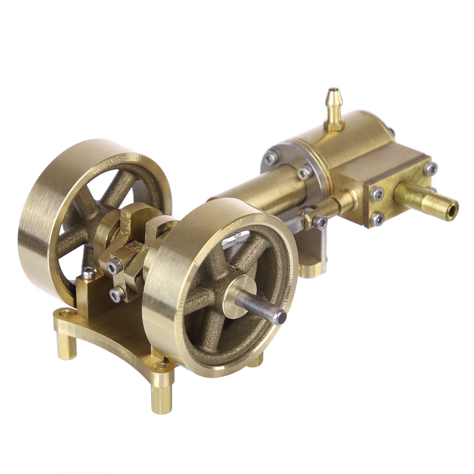Double-Flywheel Steam Engine Model Tractor Head Collector's Gift Edition Double-Flywheel Steam Engine Model Tractor Head Collector's Gift Edition