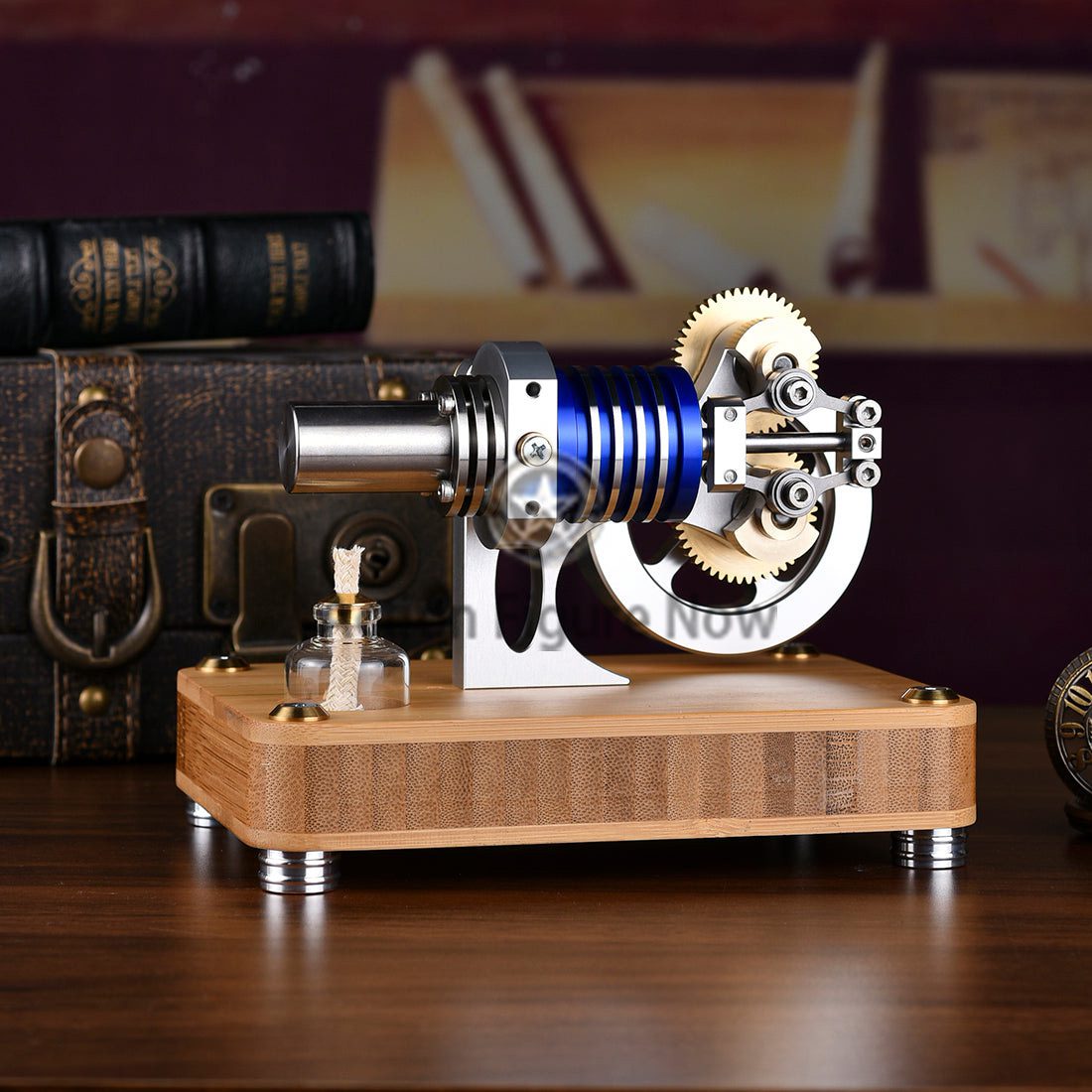 ENJOMOR Rhombic Drive Stirling Engine Model Toy for Science, Education, and Machinery Enthusiasts ENJOMOR Rhombic Drive Stirling Engine Model Toy for Science, Education, and Machinery Enthusiasts