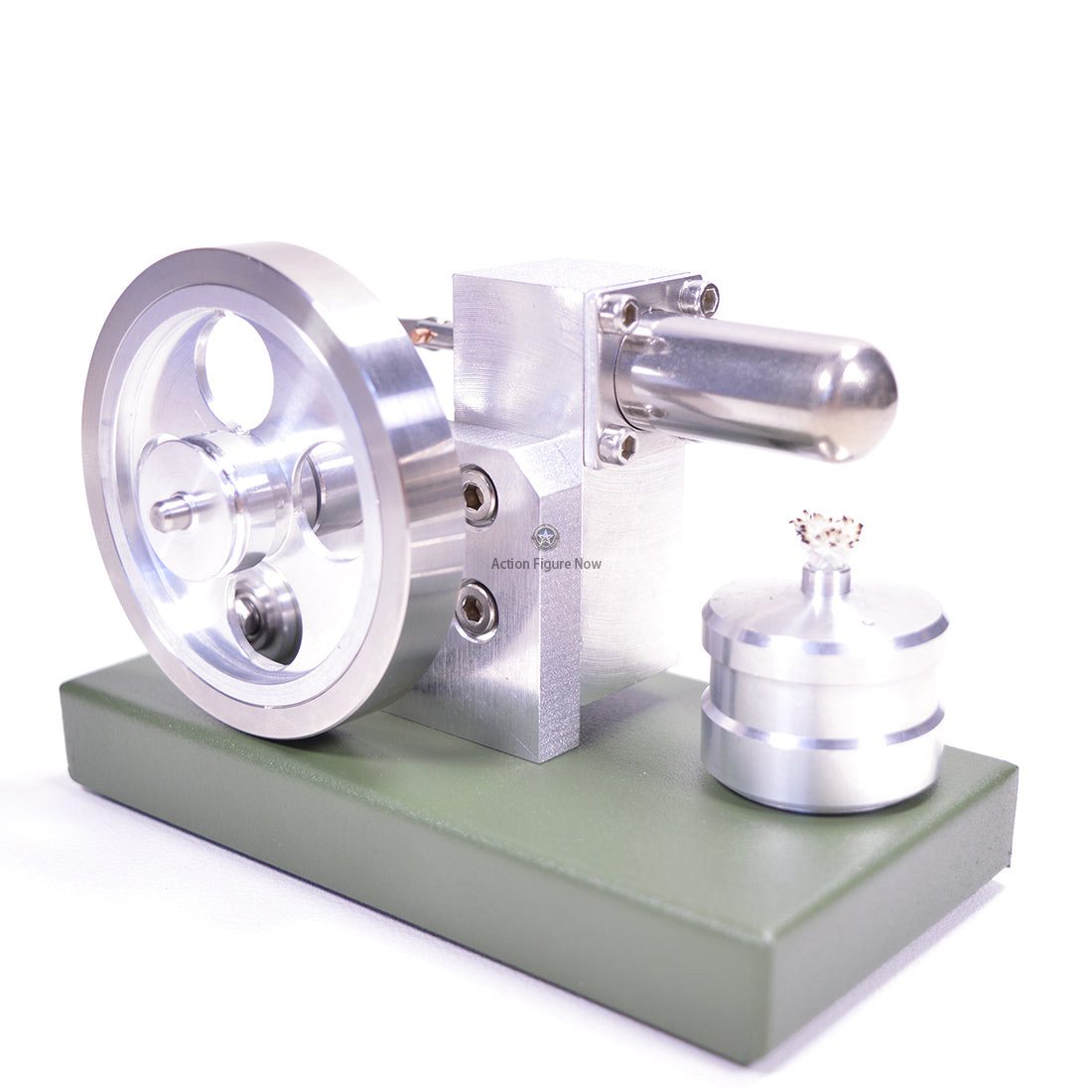 ENJOMOR Mini Alpha-Type Stirling Engine Model - STEM Education Toy ENJOMOR Mini Alpha-Type Stirling Engine Model - STEM Education Toy