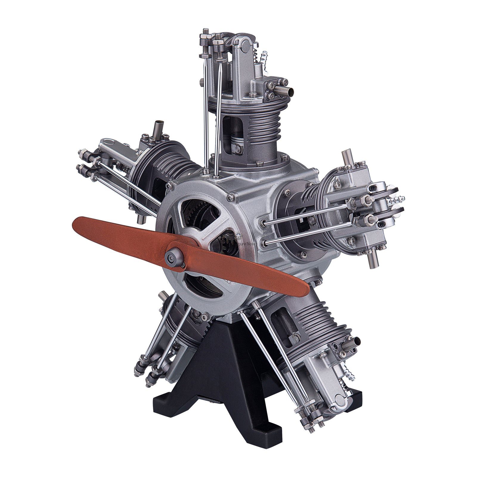 5-Cylinder Radial Engine Model Kit (Working Model) - 1:6 Scale Metal Assembly with 250+ Pieces 5-Cylinder Radial Engine Model Kit (Working Model) - 1:6 Scale Metal Assembly with 250+ Pieces