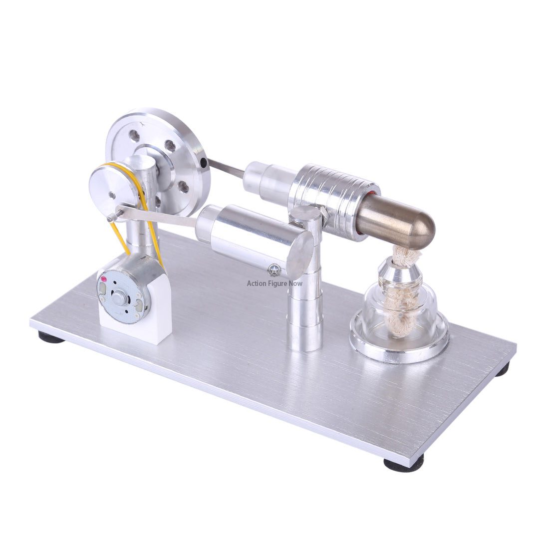 DIY Stirling Engine Kit with LED Lights and Generator DIY Stirling Engine Kit with LED Lights and Generator