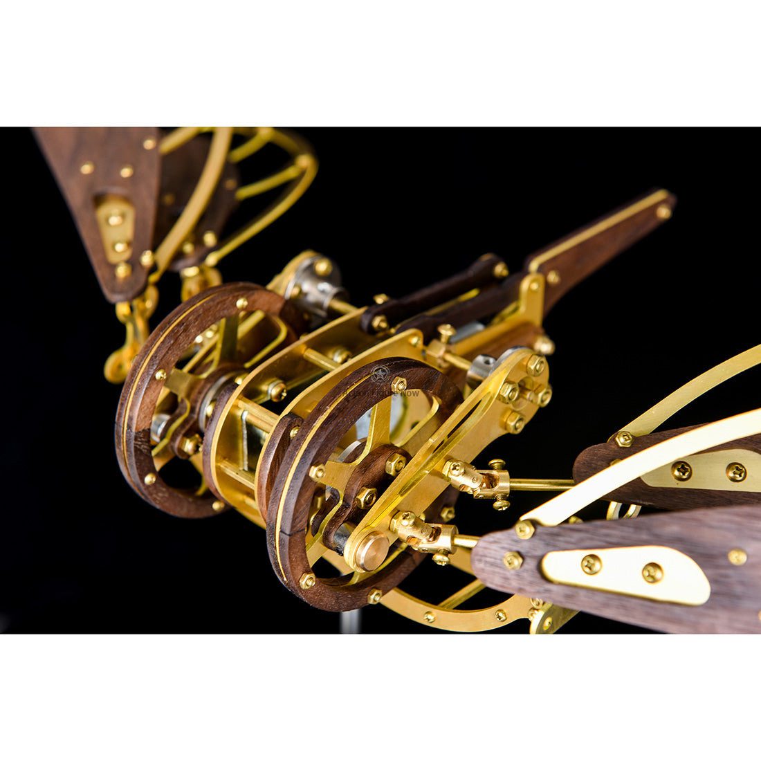 Mystery Aircraft DIY Assembly Model Kit - Crafted from Solid Metal and Wood for Enhanced Longevity Mystery Aircraft DIY Assembly Model Kit - Crafted from Solid Metal and Wood for Enhanced Longevity