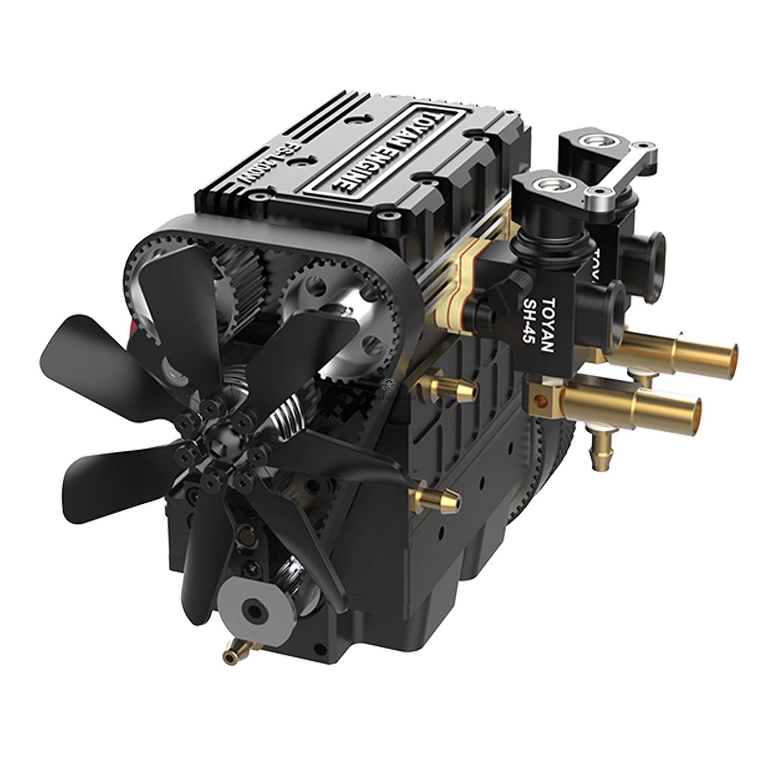 TOYAN FS-L200W Water-cooled 7cc Inline 2-Cylinder 4-Stroke Methanol Engine Model - DIY Assembly Kit TOYAN FS-L200W Water-cooled 7cc Inline 2-Cylinder 4-Stroke Methanol Engine Model - DIY Assembly Kit
