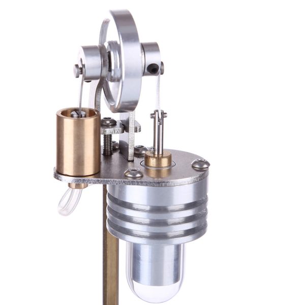 Advanced Vertical Piston Stirling Engine DIY Kit | Educational Toy | Enginediy