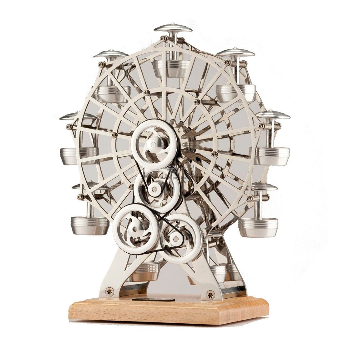 DIY Stirling Engine Assembly Kit with Linkage Device | Functional Ferris Wheel Model | Metal Mechanical Craft Collectible DIY Stirling Engine Assembly Kit with Linkage Device | Functional Ferris Wheel Model | Metal Mechanical Craft Collectible