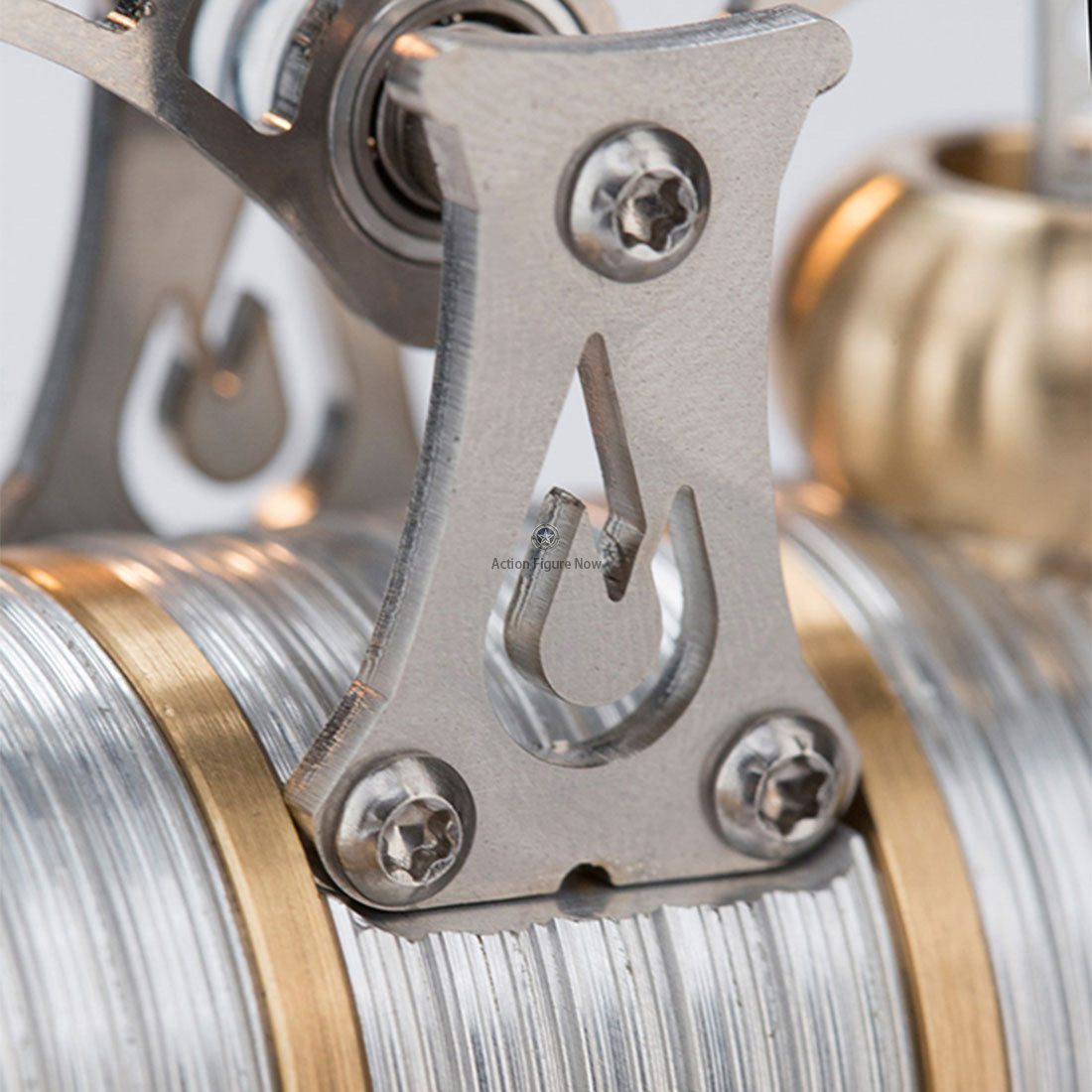 DIY Metal Stirling Engine Model Steam Train Toy for Mechanical Crafts (Trackless Version) DIY Metal Stirling Engine Model Steam Train Toy for Mechanical Crafts (Trackless Version)