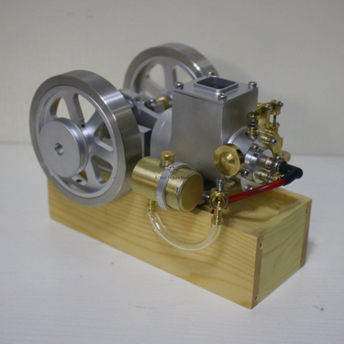 M92 Metal Hit-and-Miss Horizontal Water-Cooled Gasoline Engine Model with Flywheel and Speed Limiter M92 Metal Hit-and-Miss Horizontal Water-Cooled Gasoline Engine Model with Flywheel and Speed Limiter
