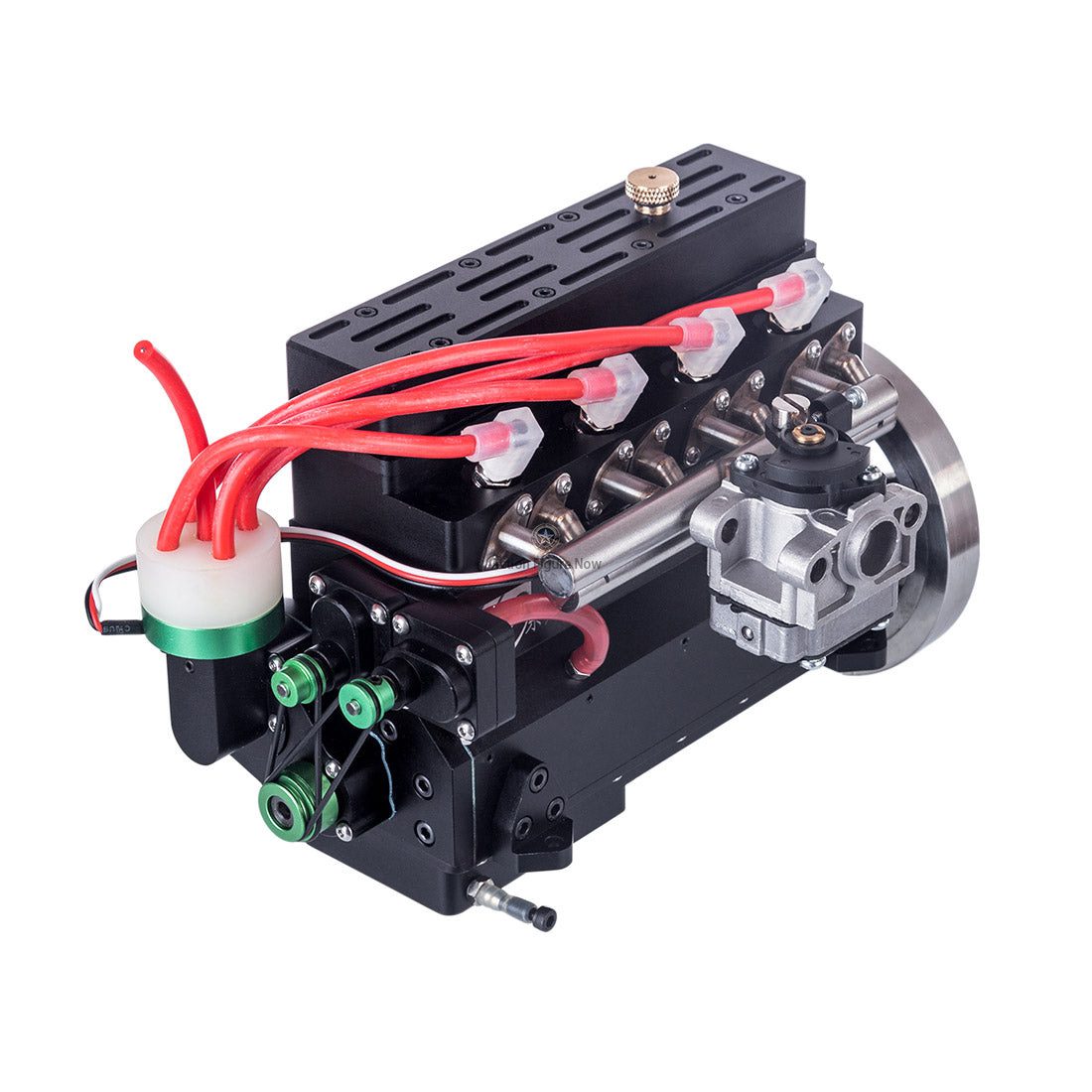 32cc Inline-4 Water-Cooled Petrol Engine for 1:5 Scale RC Car, Boat, and Airplane 32cc Inline-4 Water-Cooled Petrol Engine for 1:5 Scale RC Car, Boat, and Airplane