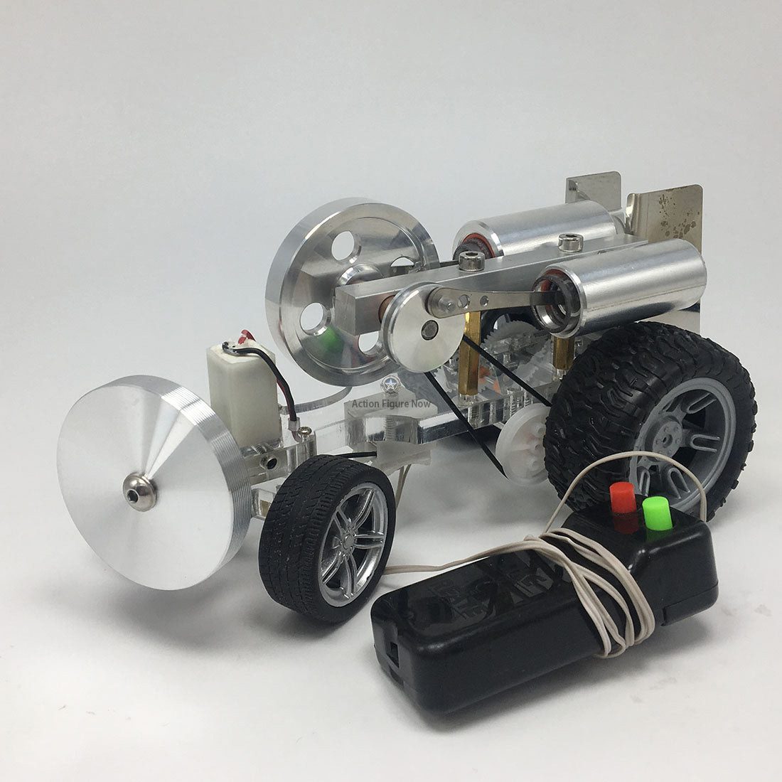 DIY Stirling Engine Model Vehicle Kit for Science, Education, and Engineering