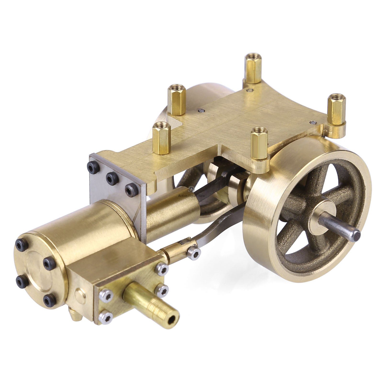 Double-Flywheel Steam Engine Model Tractor Head Collector's Gift Edition Double-Flywheel Steam Engine Model Tractor Head Collector's Gift Edition