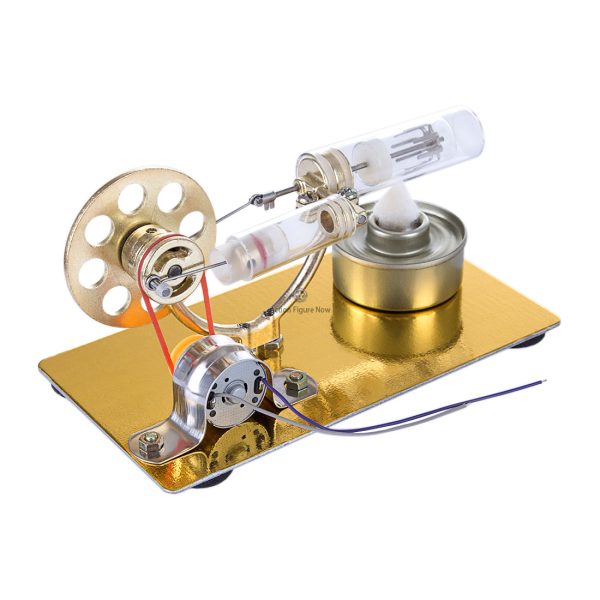 DIY Single-Cylinder Stirling Engine Assembly Science Experiment Kit