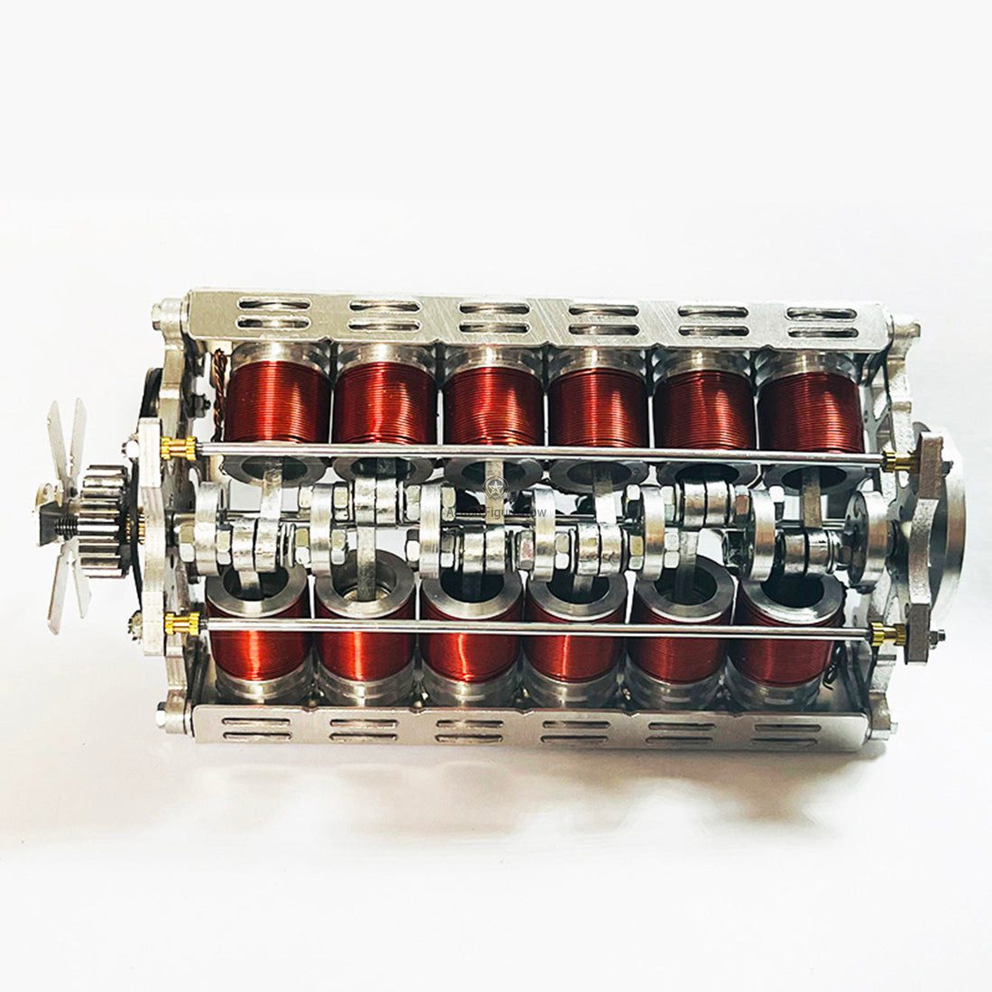 1/10 Scale RC Brushless Metal V12 Engine Model for Cars and Ships 1/10 Scale RC Brushless Metal V12 Engine Model for Cars and Ships