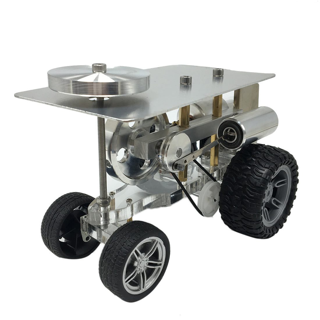 Stirling Engine Tractor Model: Vacuum Engine Motor Physical Experiment Creative Gift