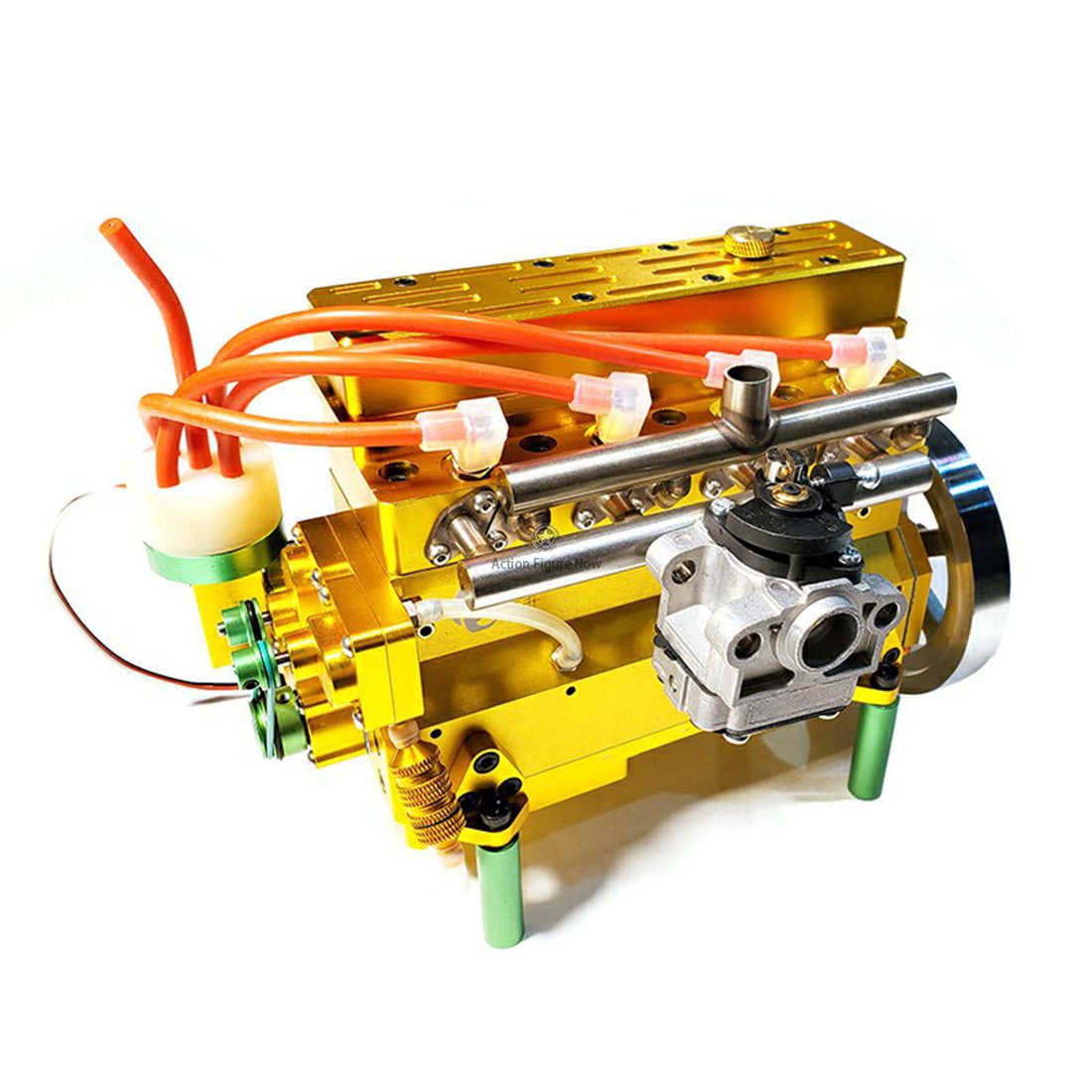 32cc Inline-4 Water-Cooled Petrol Engine for 1:5 Scale RC Car, Boat, and Airplane 32cc Inline-4 Water-Cooled Petrol Engine for 1:5 Scale RC Car, Boat, and Airplane