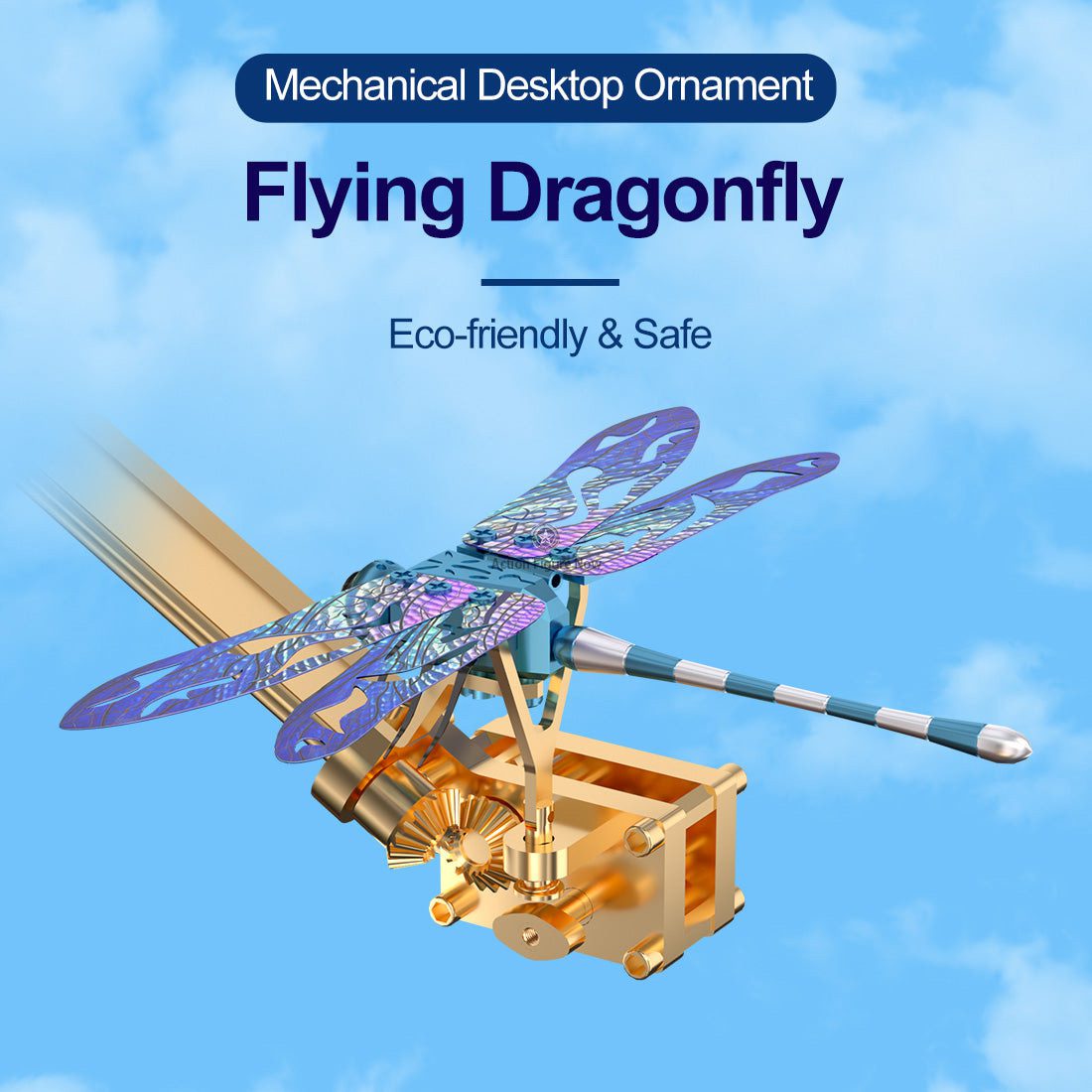 TECHING 3D Metal Dragonfly Construction Model - Build Your Own DIY Dragonfly Assembly Kits for Kids, Teens, and Adults TECHING 3D Metal Dragonfly Construction Model - Build Your Own DIY Dragonfly Assembly Kits for Kids, Teens, and Adults